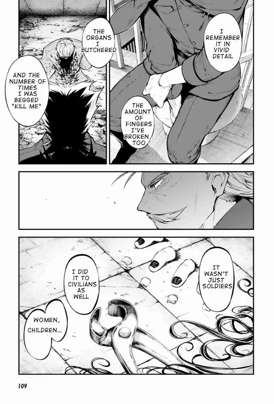 Bungo Stray Dogs Ch. 84.5 Hero VS Criminal