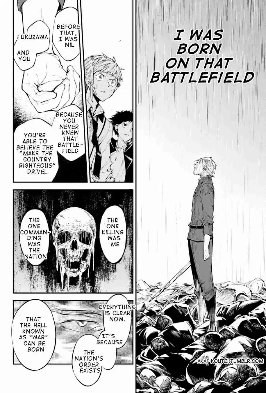 Bungo Stray Dogs Ch. 84.5 Hero VS Criminal