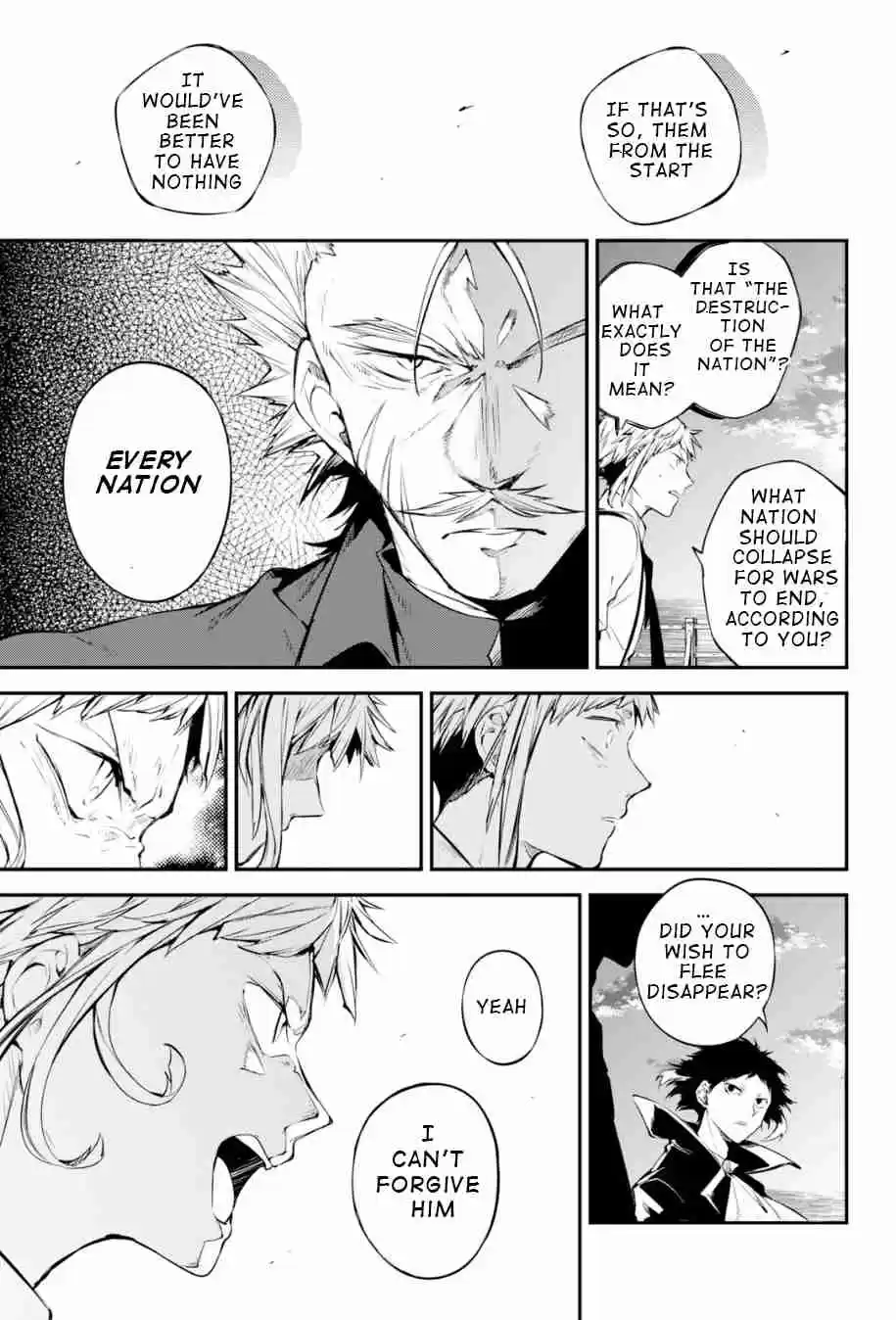 Bungo Stray Dogs Ch. 84.5 Hero VS Criminal