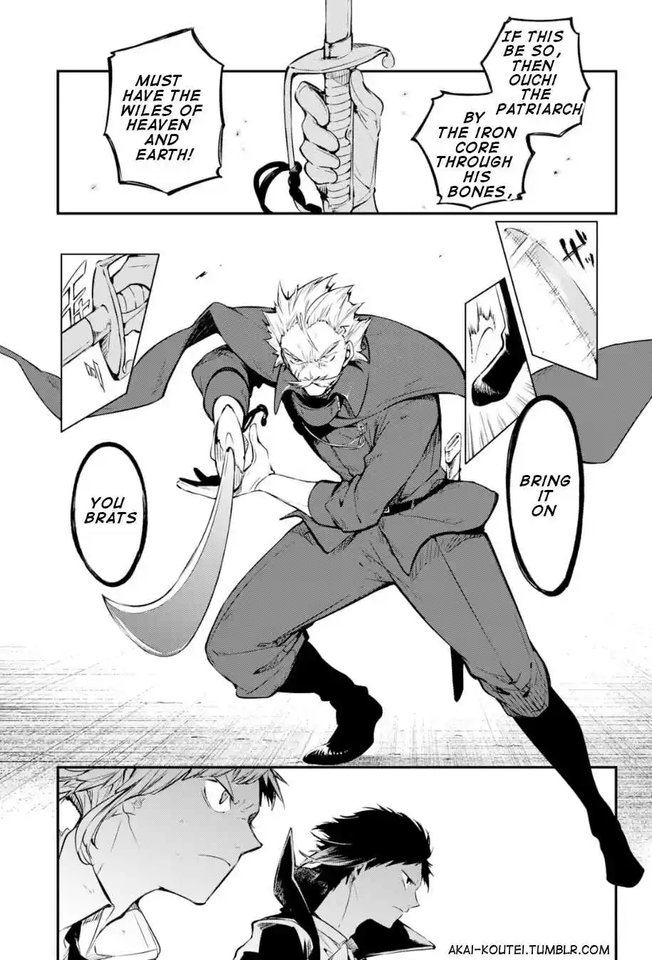 Bungo Stray Dogs Ch. 84.5 Hero VS Criminal