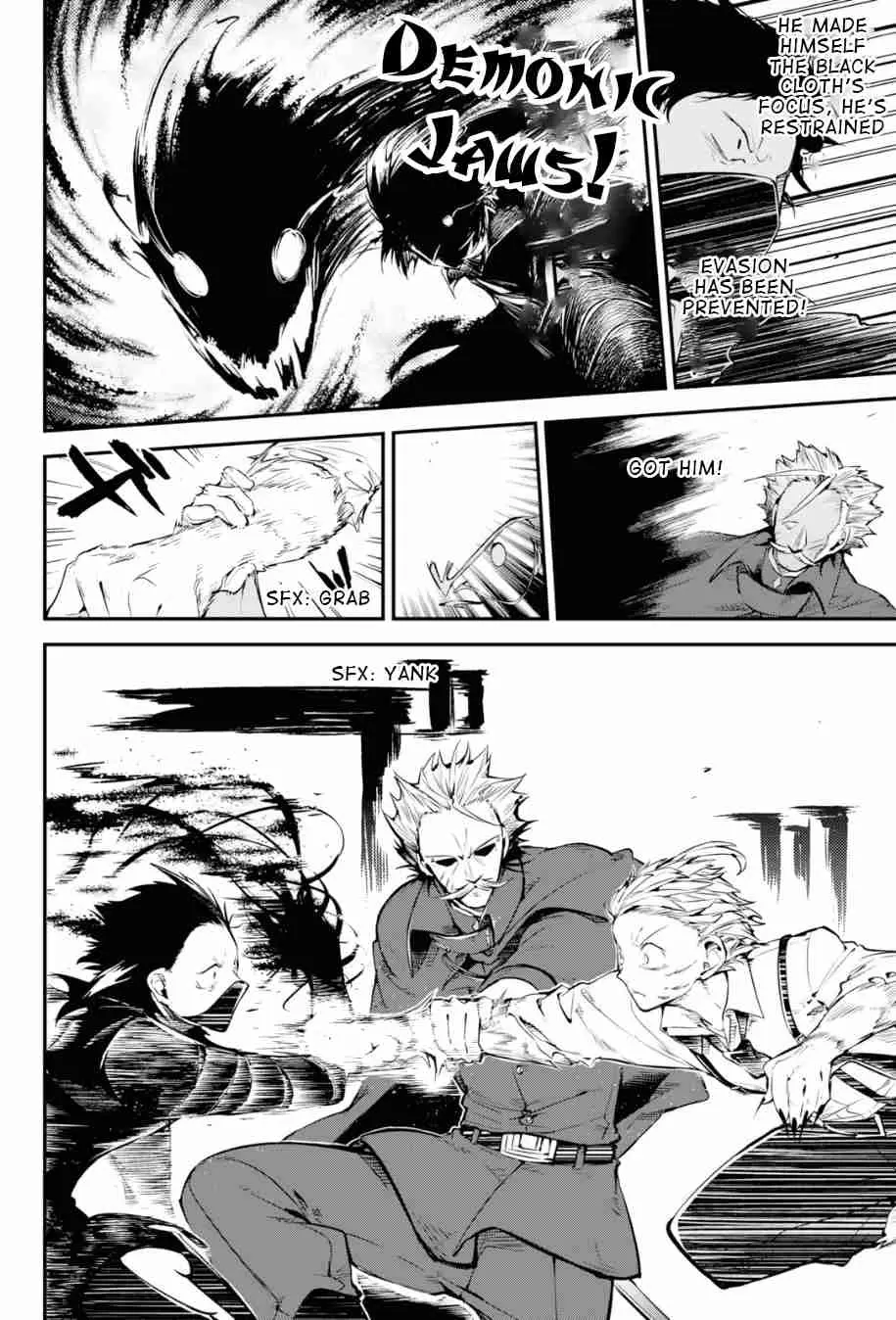 Bungo Stray Dogs Ch. 86 Hero VS. Criminal, Part 3