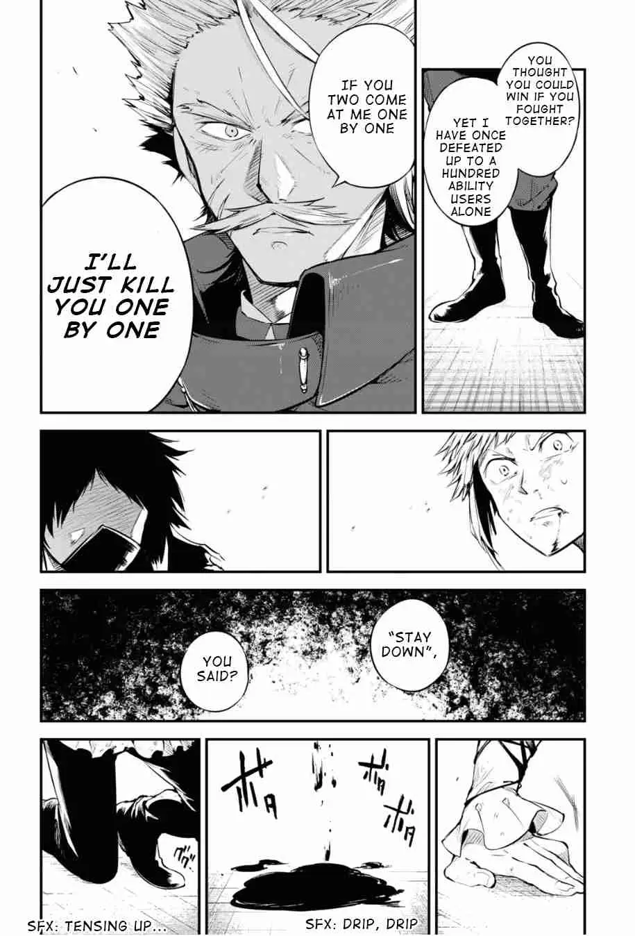 Bungo Stray Dogs Ch. 86 Hero VS. Criminal, Part 3