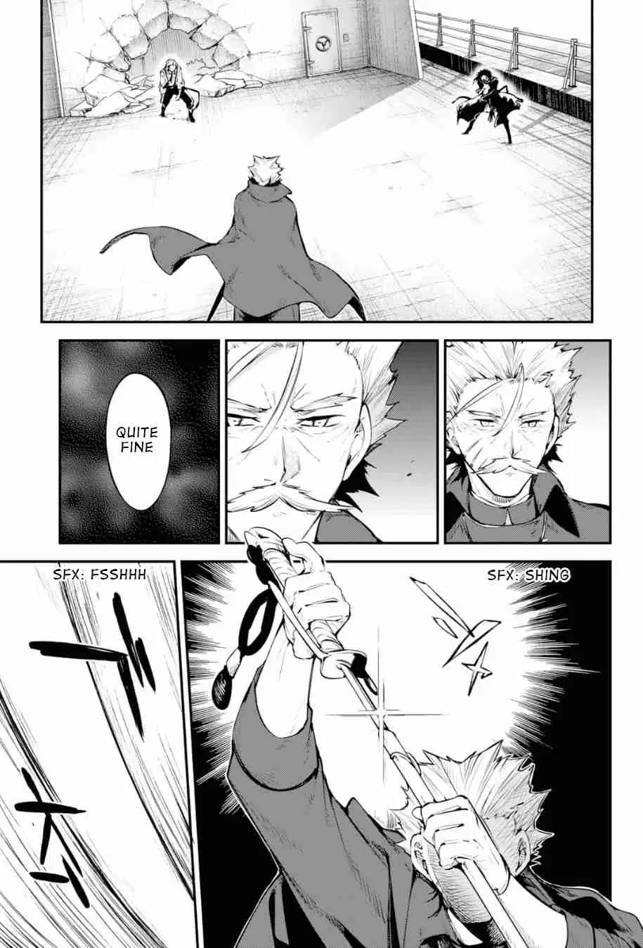 Bungo Stray Dogs Ch. 86 Hero VS. Criminal, Part 3