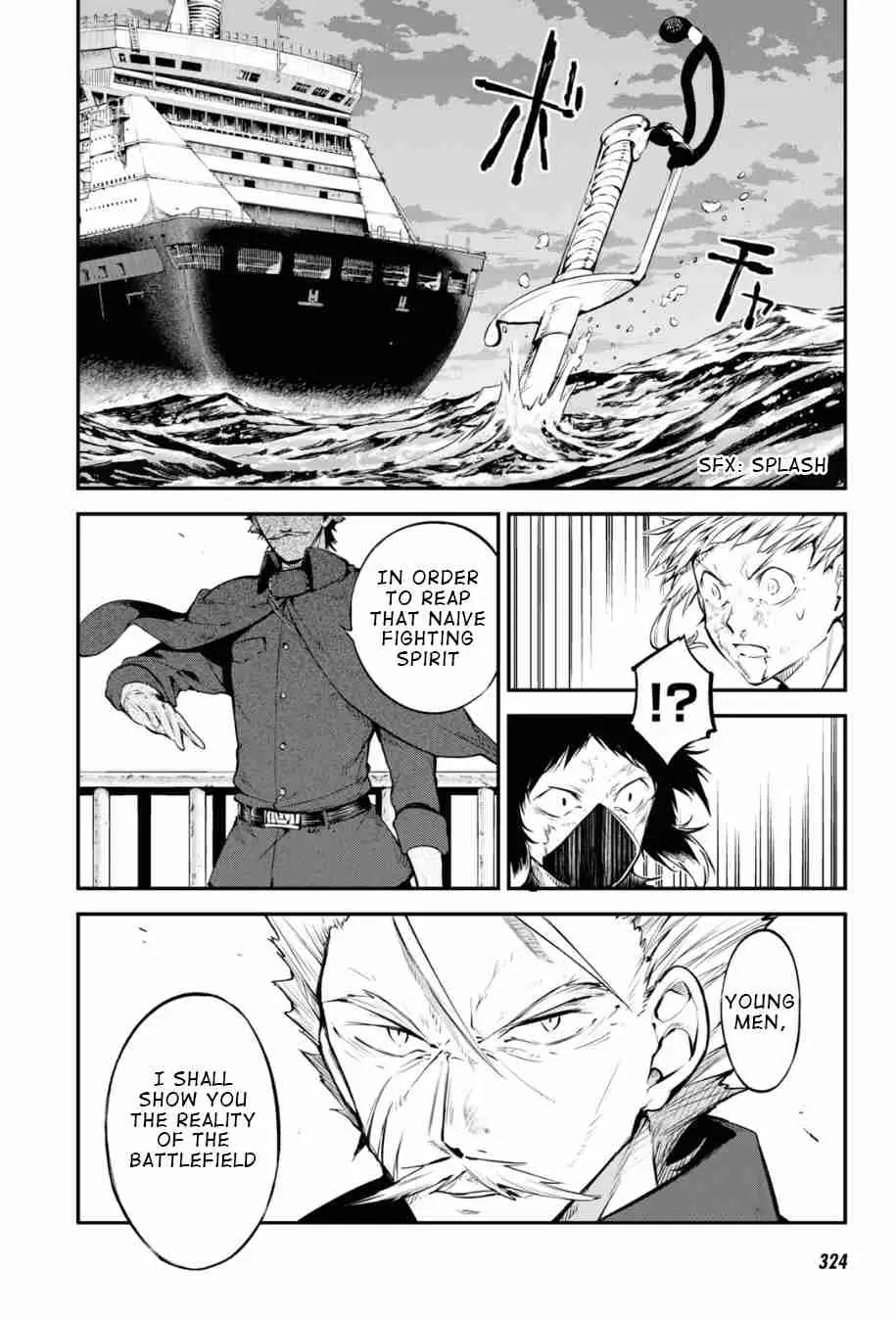 Bungo Stray Dogs Ch. 86 Hero VS. Criminal, Part 3