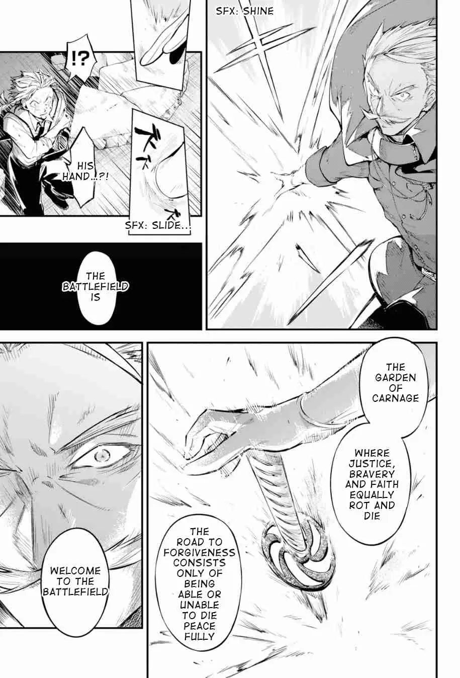 Bungo Stray Dogs Ch. 86 Hero VS. Criminal, Part 3