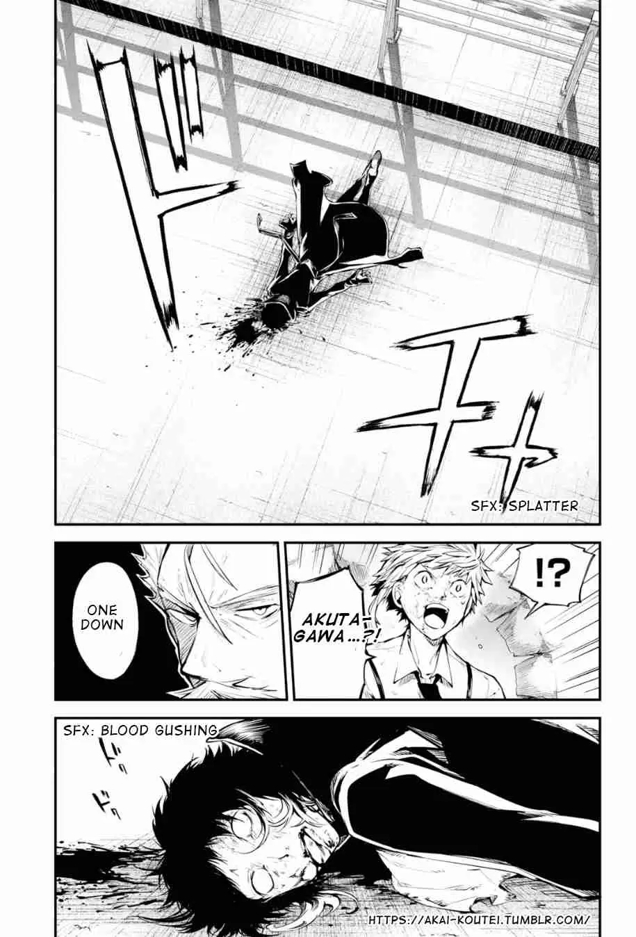 Bungo Stray Dogs Ch. 86 Hero VS. Criminal, Part 3