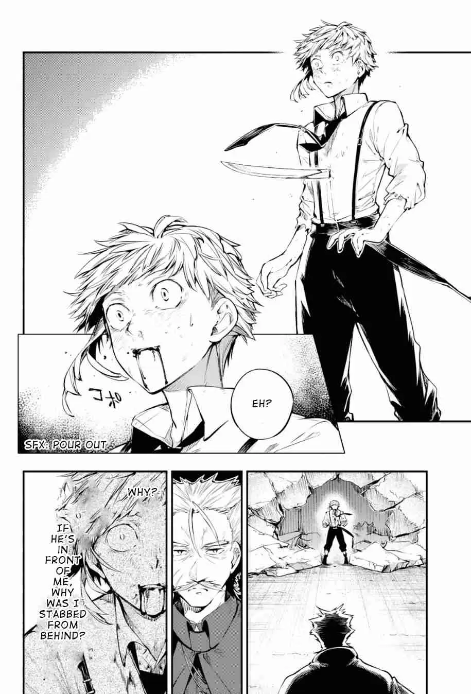 Bungo Stray Dogs Ch. 86 Hero VS. Criminal, Part 3