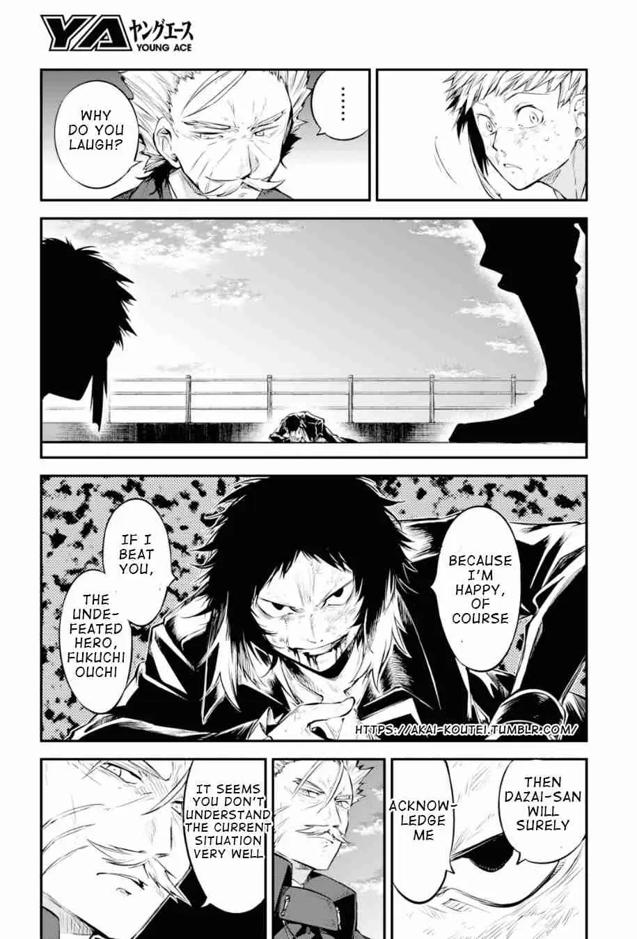 Bungo Stray Dogs Ch. 86 Hero VS. Criminal, Part 3