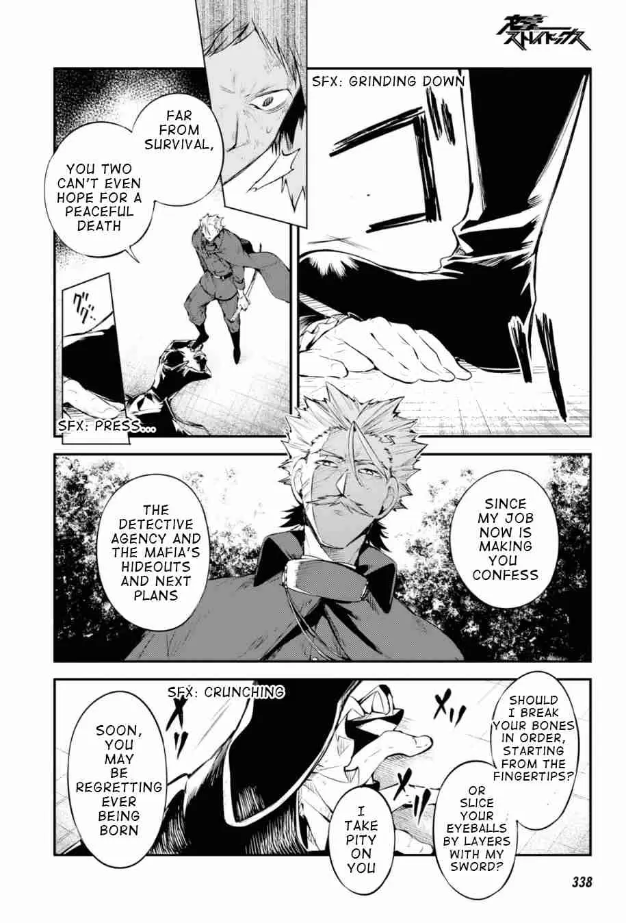 Bungo Stray Dogs Ch. 86 Hero VS. Criminal, Part 3