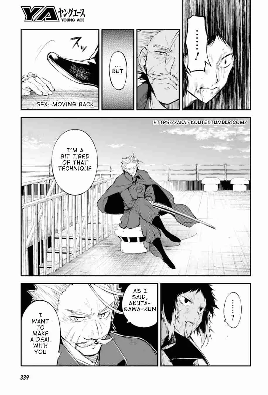 Bungo Stray Dogs Ch. 86 Hero VS. Criminal, Part 3