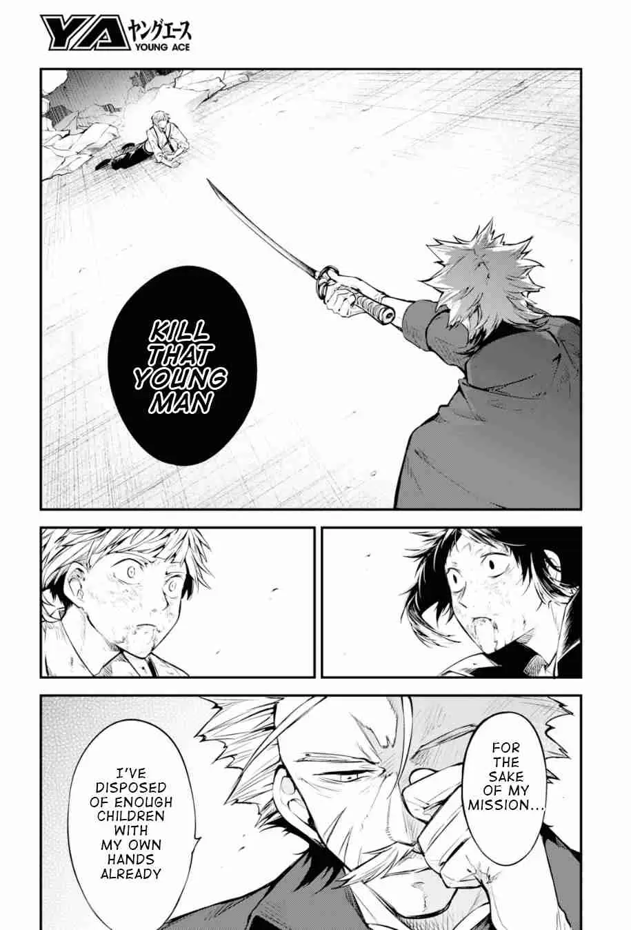Bungo Stray Dogs Ch. 86 Hero VS. Criminal, Part 3