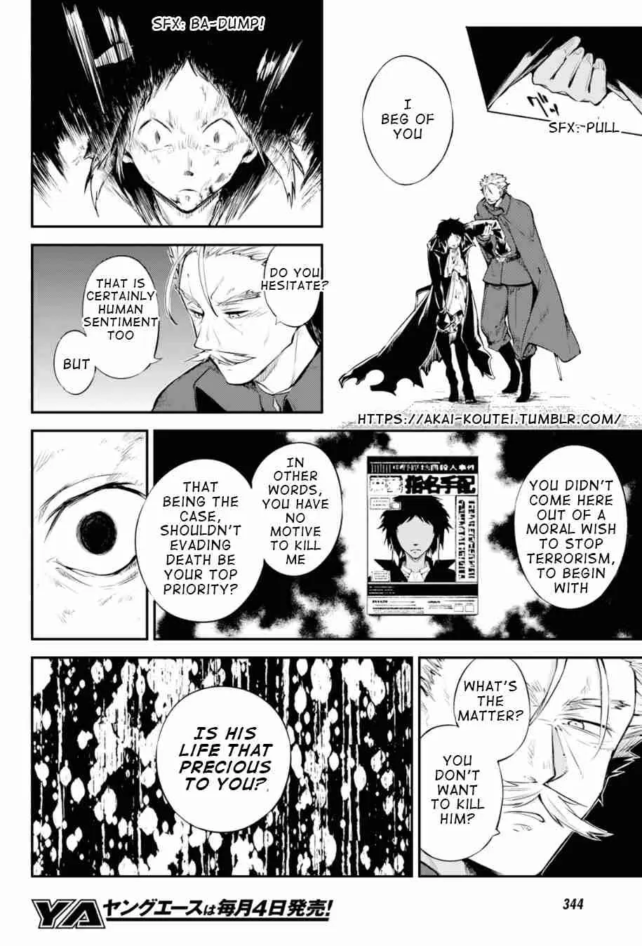 Bungo Stray Dogs Ch. 86 Hero VS. Criminal, Part 3
