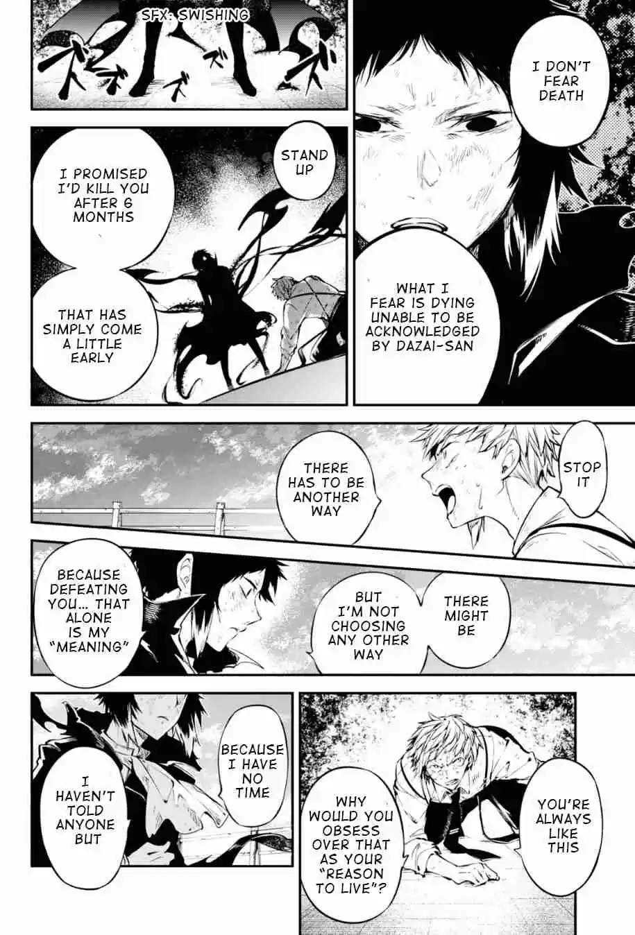 Bungo Stray Dogs Ch. 87 Hero VS. Criminal, Part 4