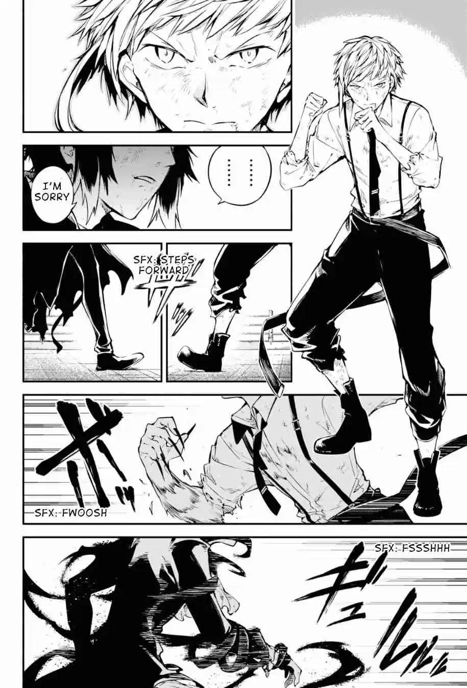 Bungo Stray Dogs Ch. 87 Hero VS. Criminal, Part 4
