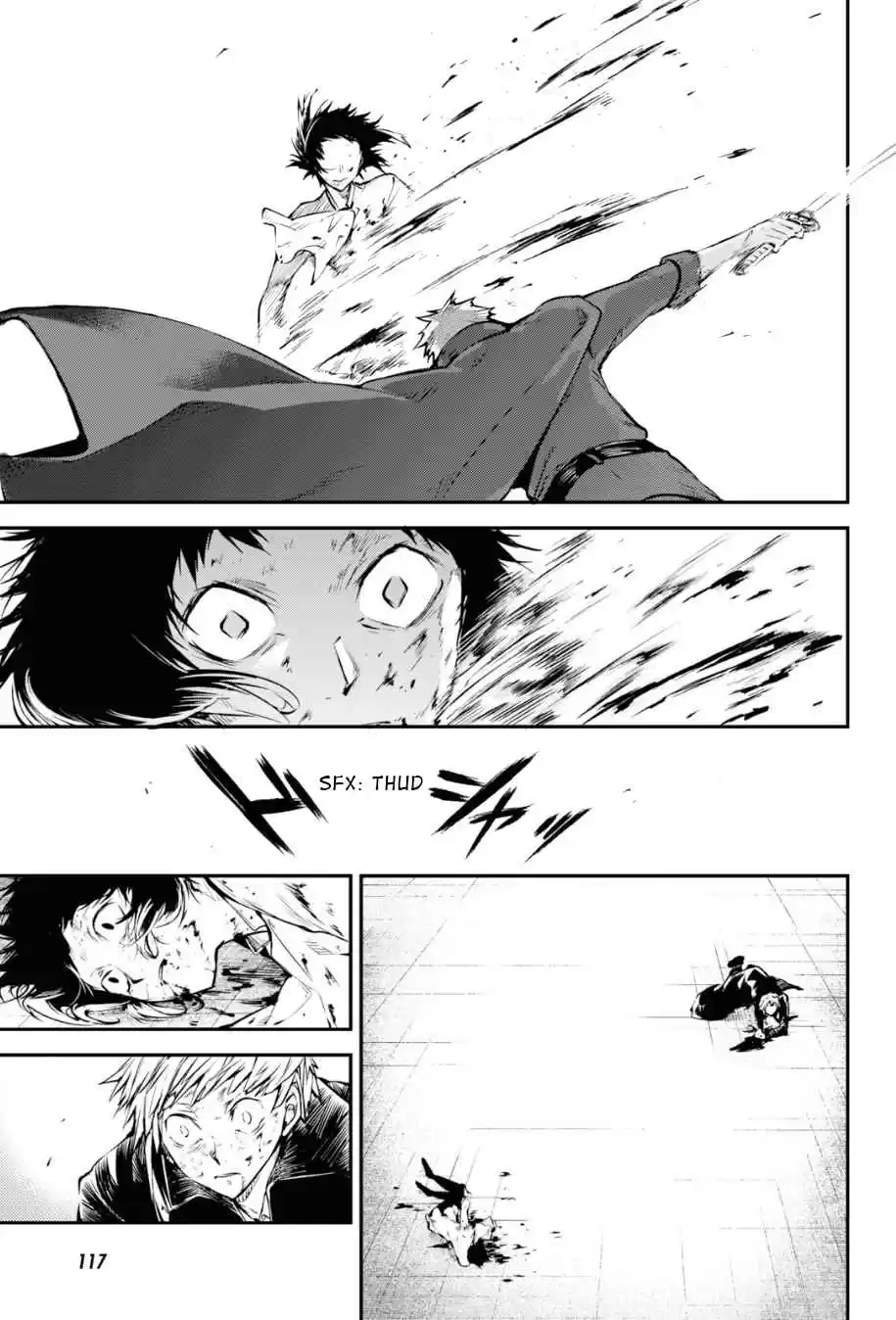 Bungo Stray Dogs Ch. 87 Hero VS. Criminal, Part 4