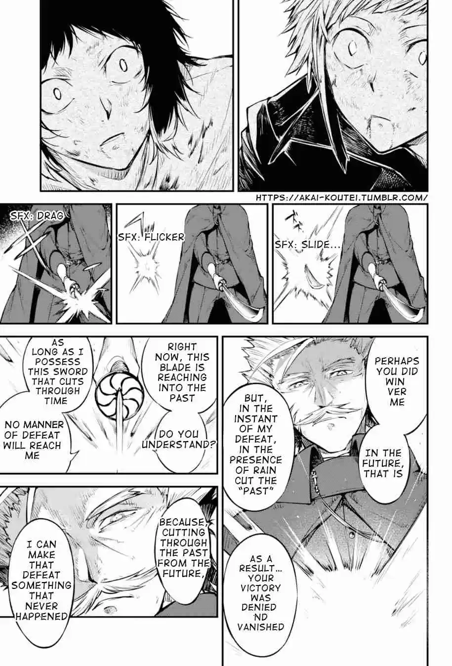 Bungo Stray Dogs Ch. 87 Hero VS. Criminal, Part 4