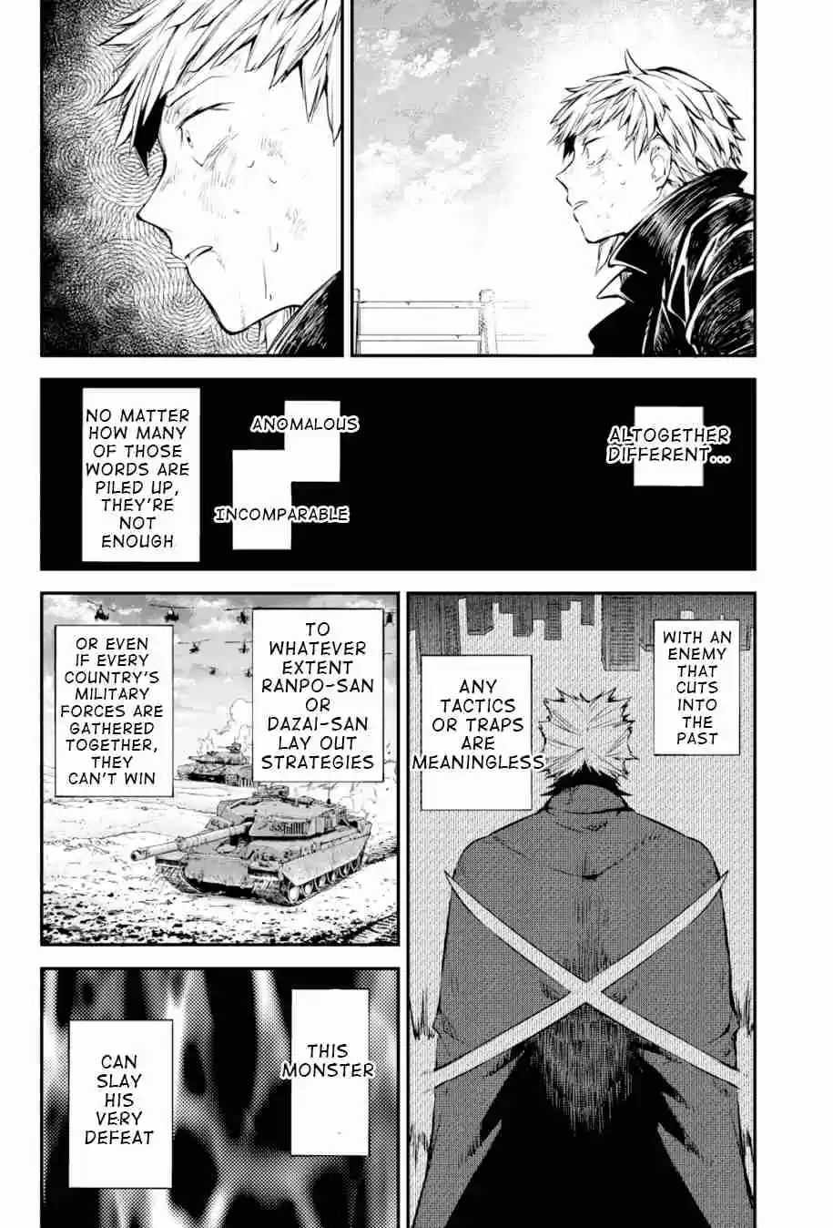 Bungo Stray Dogs Ch. 87 Hero VS. Criminal, Part 4