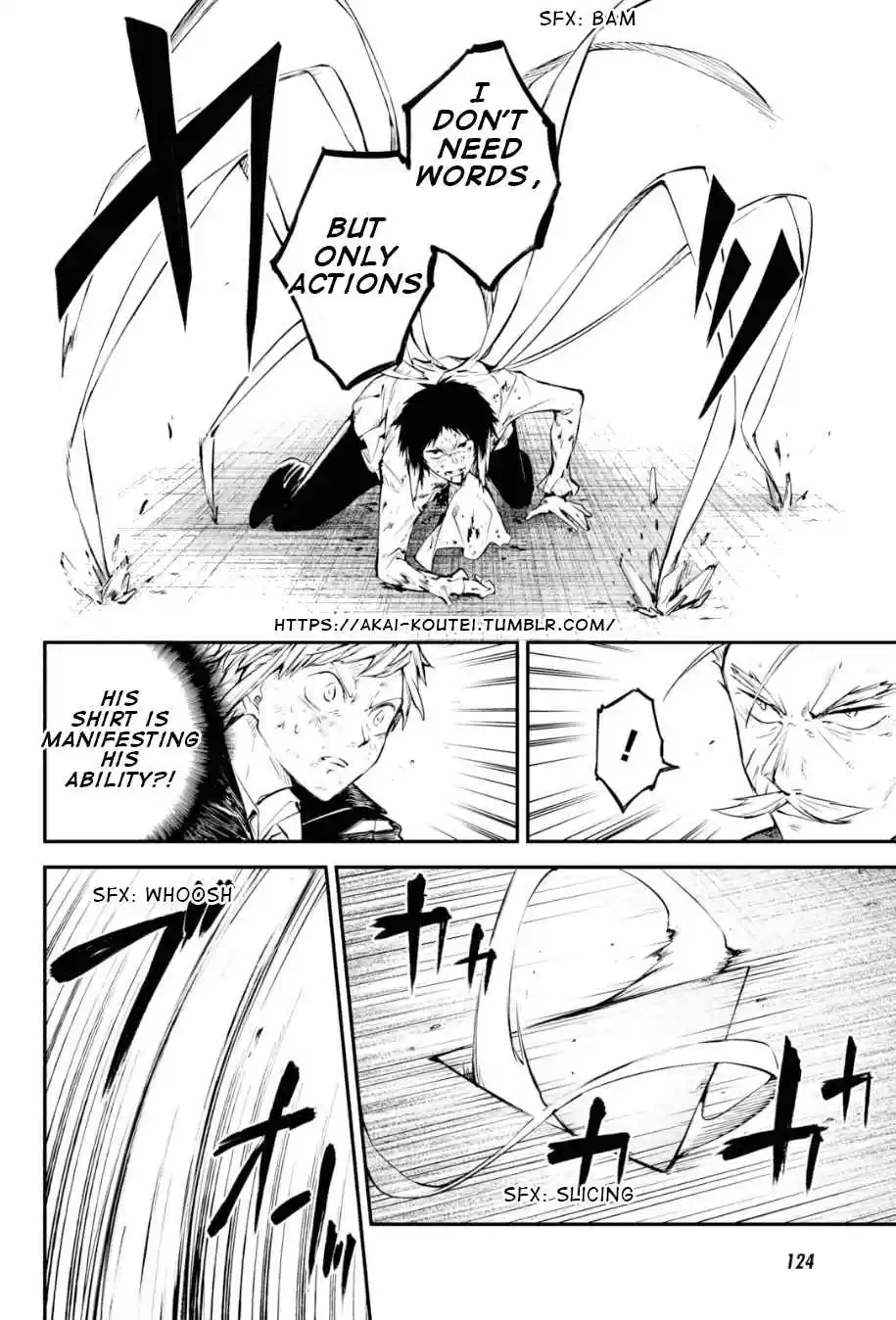 Bungo Stray Dogs Ch. 87 Hero VS. Criminal, Part 4