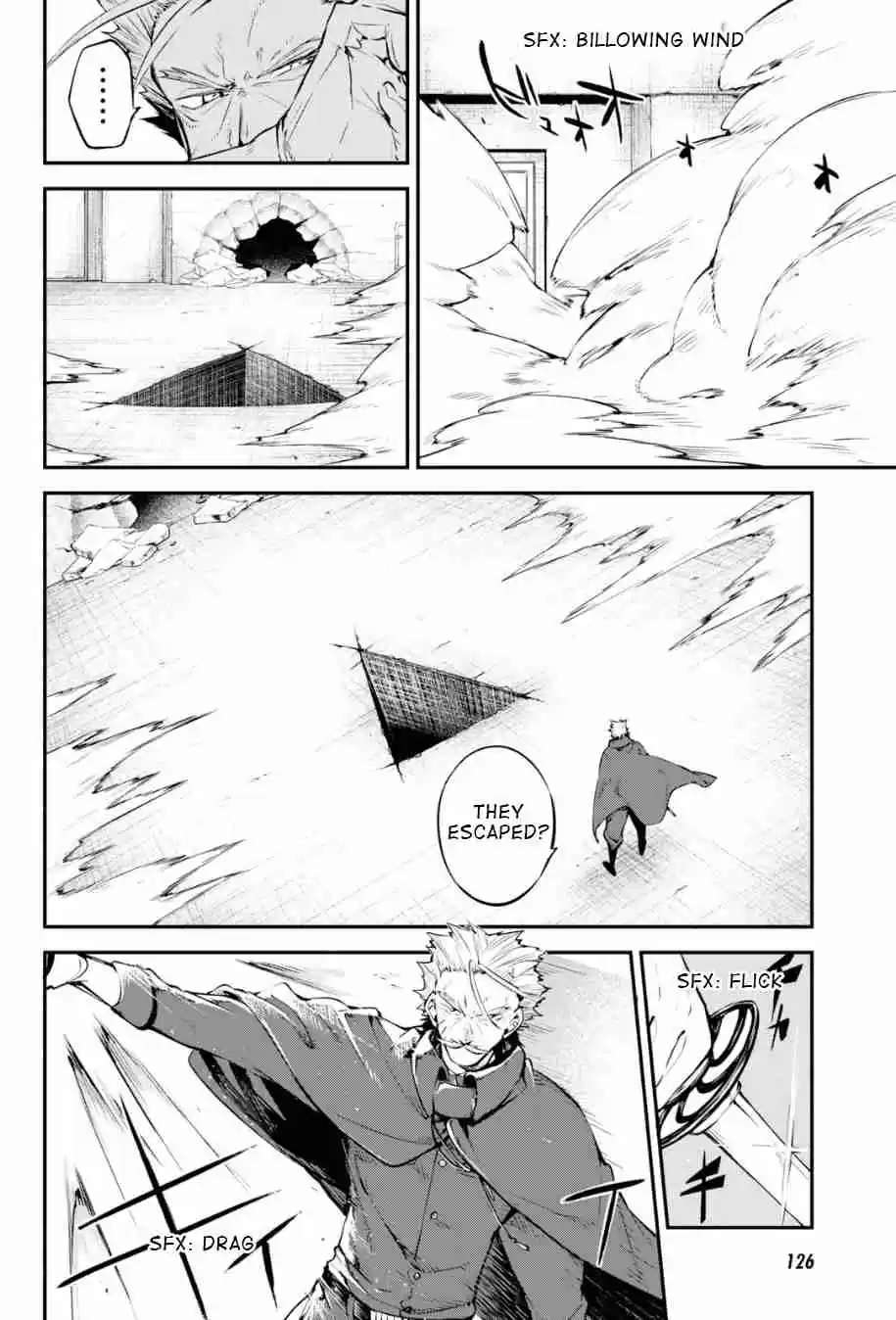 Bungo Stray Dogs Ch. 87 Hero VS. Criminal, Part 4