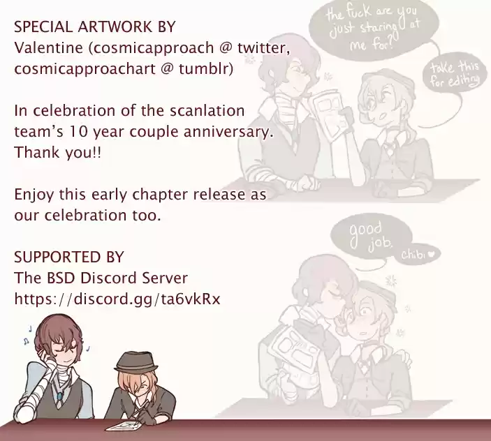 Bungo Stray Dogs Ch. 88 As Though Tumbling Down