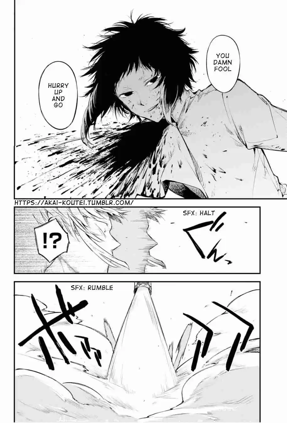 Bungo Stray Dogs Ch. 88 As Though Tumbling Down