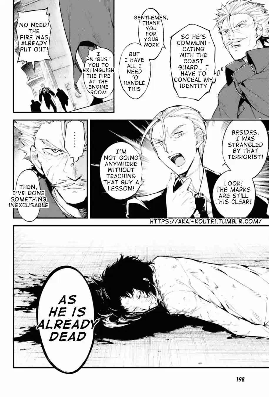 Bungo Stray Dogs Ch. 88 As Though Tumbling Down