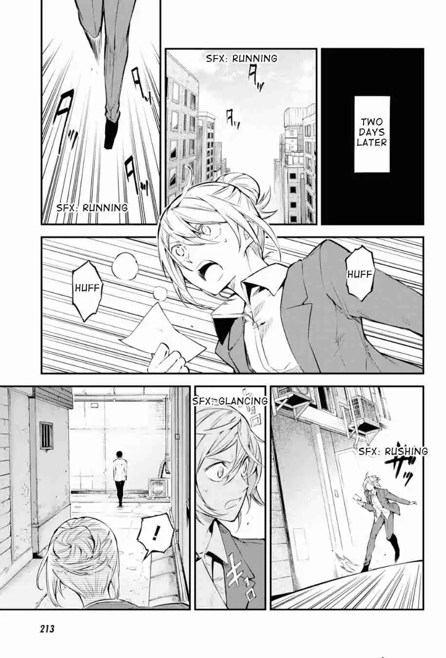 Bungo Stray Dogs Ch. 88 As Though Tumbling Down