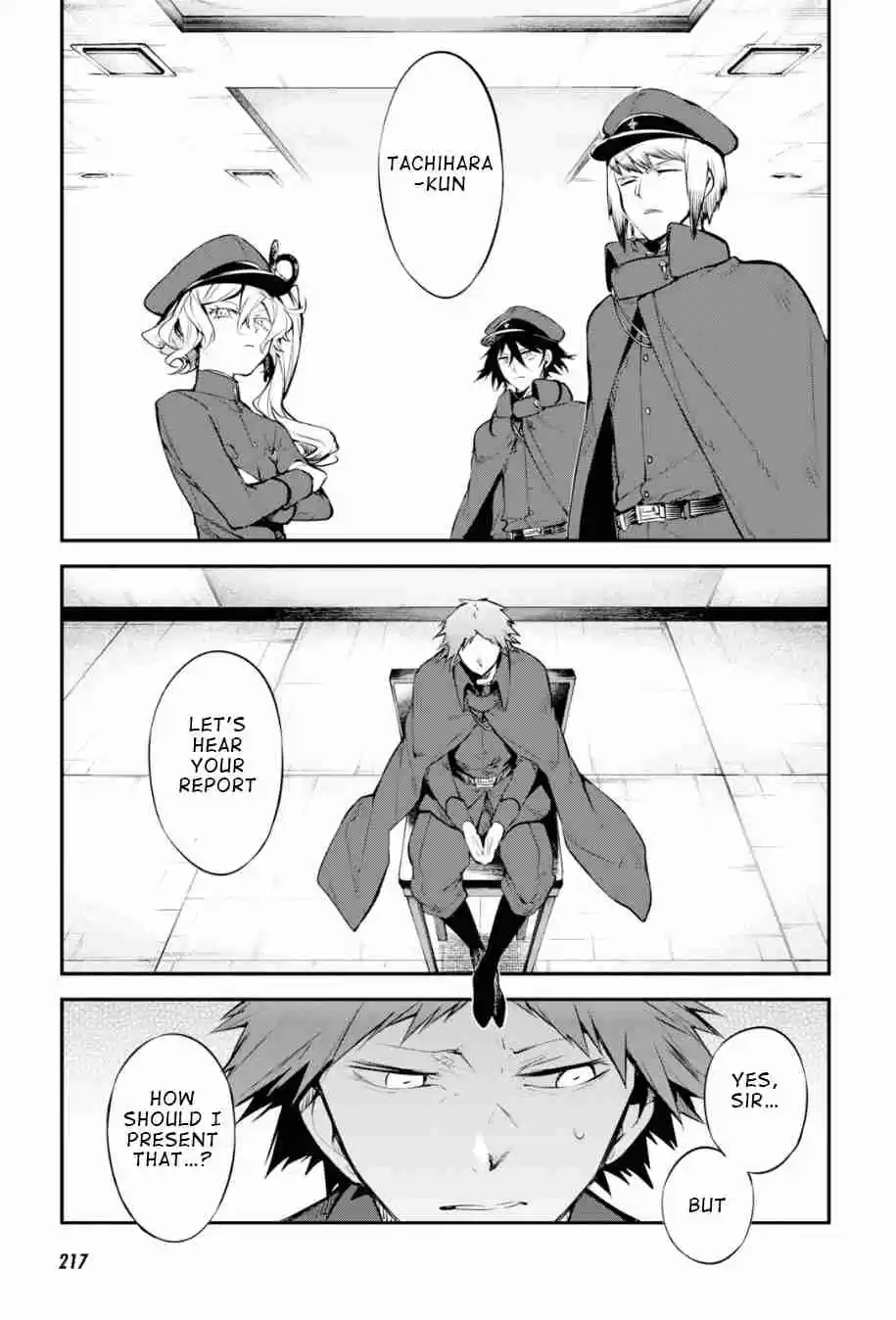 Bungo Stray Dogs Ch. 88 As Though Tumbling Down