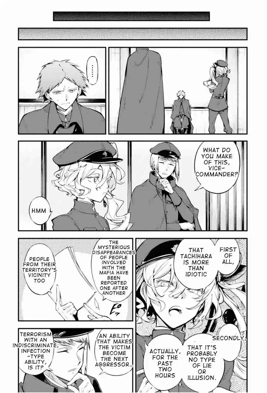 Bungo Stray Dogs Ch. 88 As Though Tumbling Down