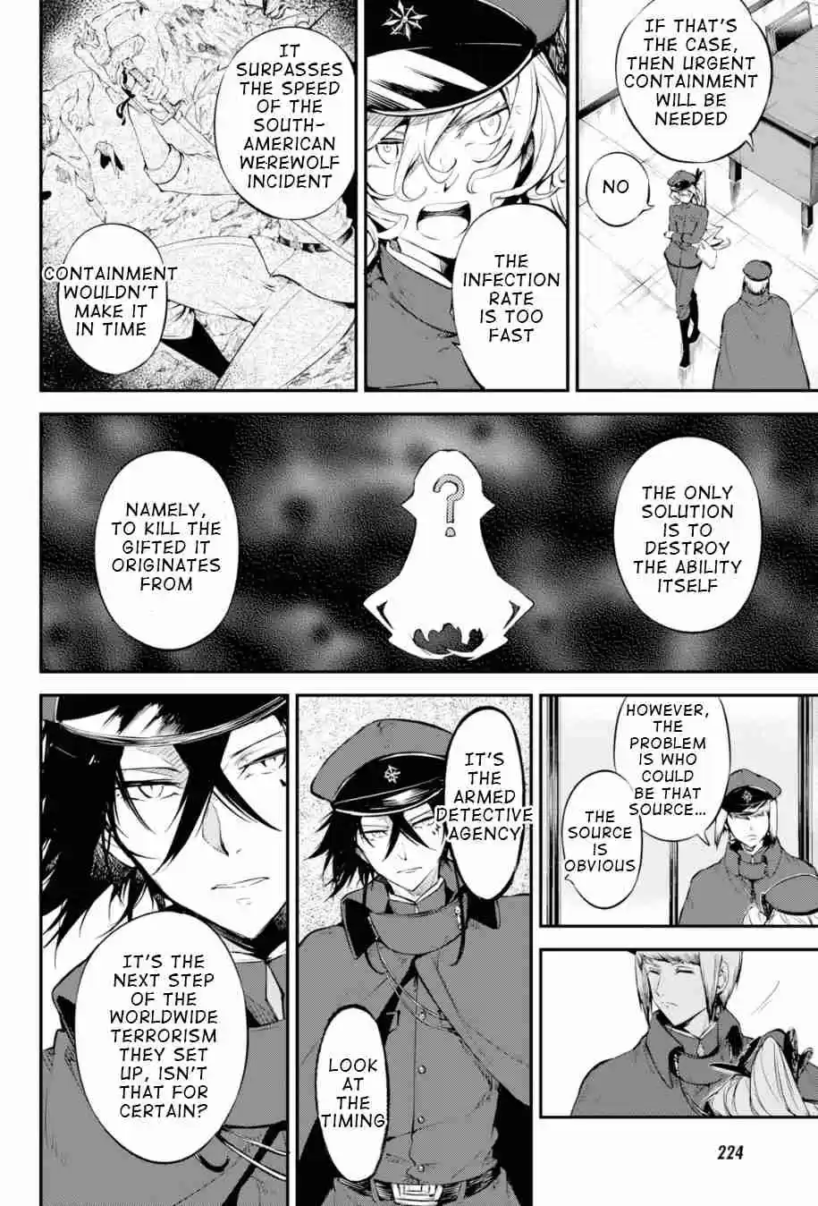 Bungo Stray Dogs Ch. 88 As Though Tumbling Down