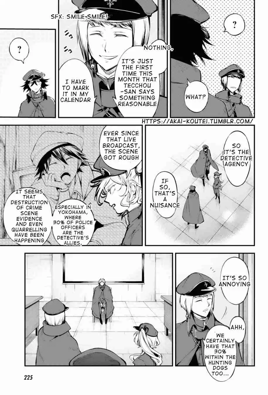 Bungo Stray Dogs Ch. 88 As Though Tumbling Down