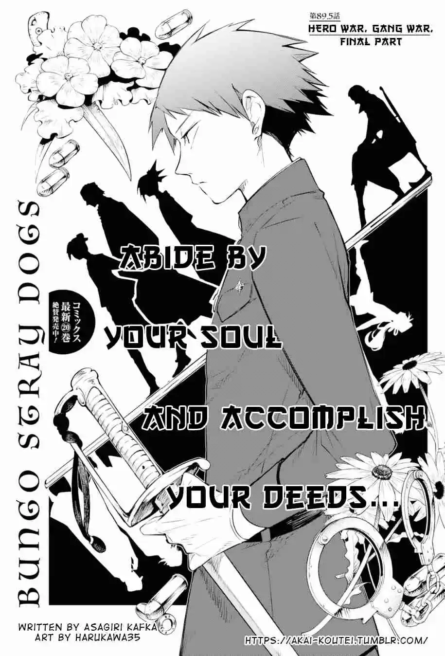Bungo Stray Dogs Ch. 89.5 Hero War, Gang War, Final Part
