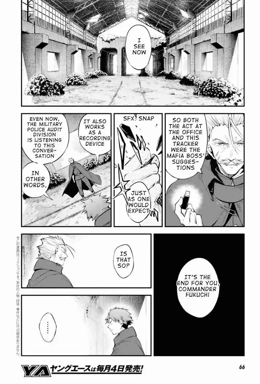 Bungo Stray Dogs Ch. 89.5 Hero War, Gang War, Final Part