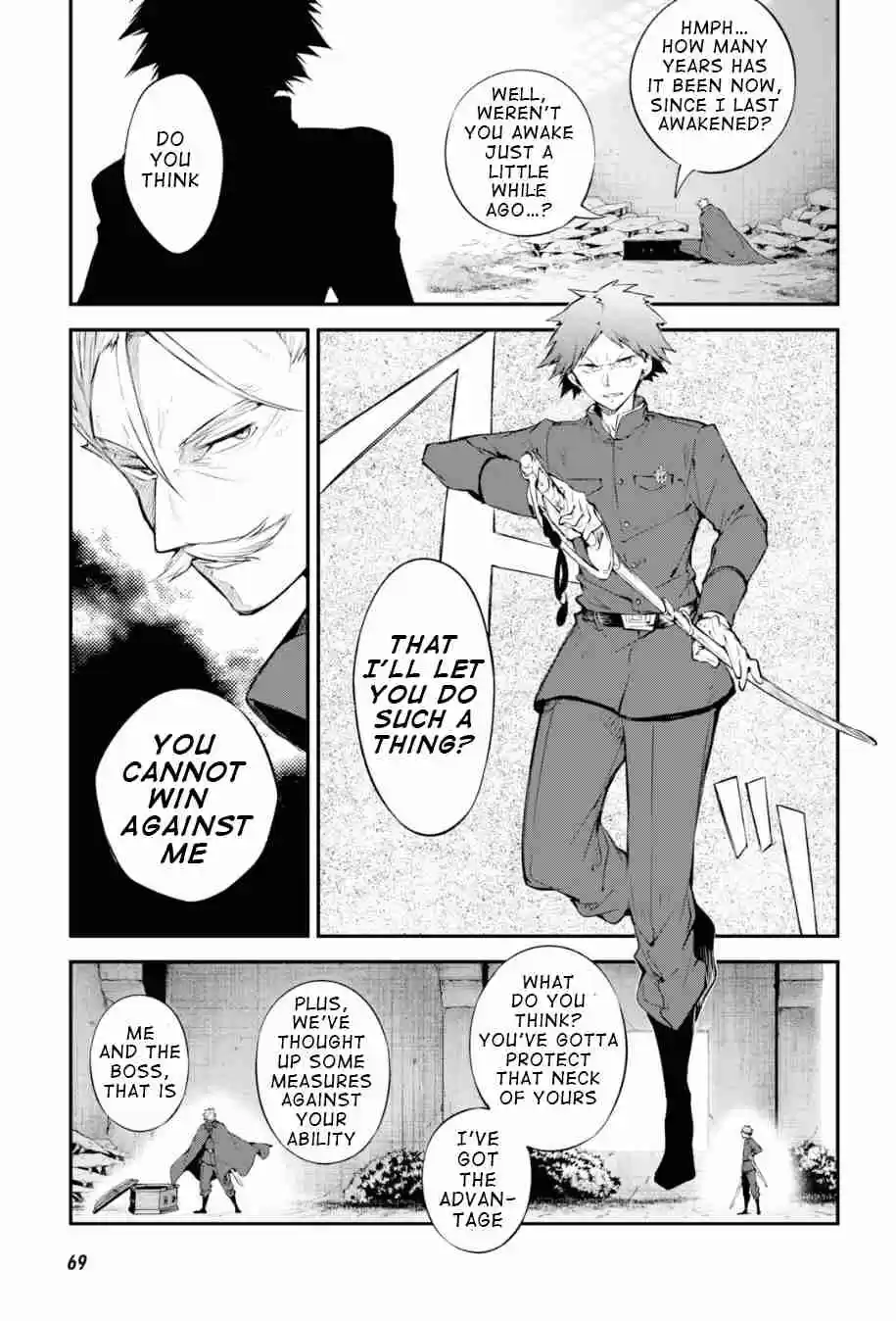 Bungo Stray Dogs Ch. 89.5 Hero War, Gang War, Final Part