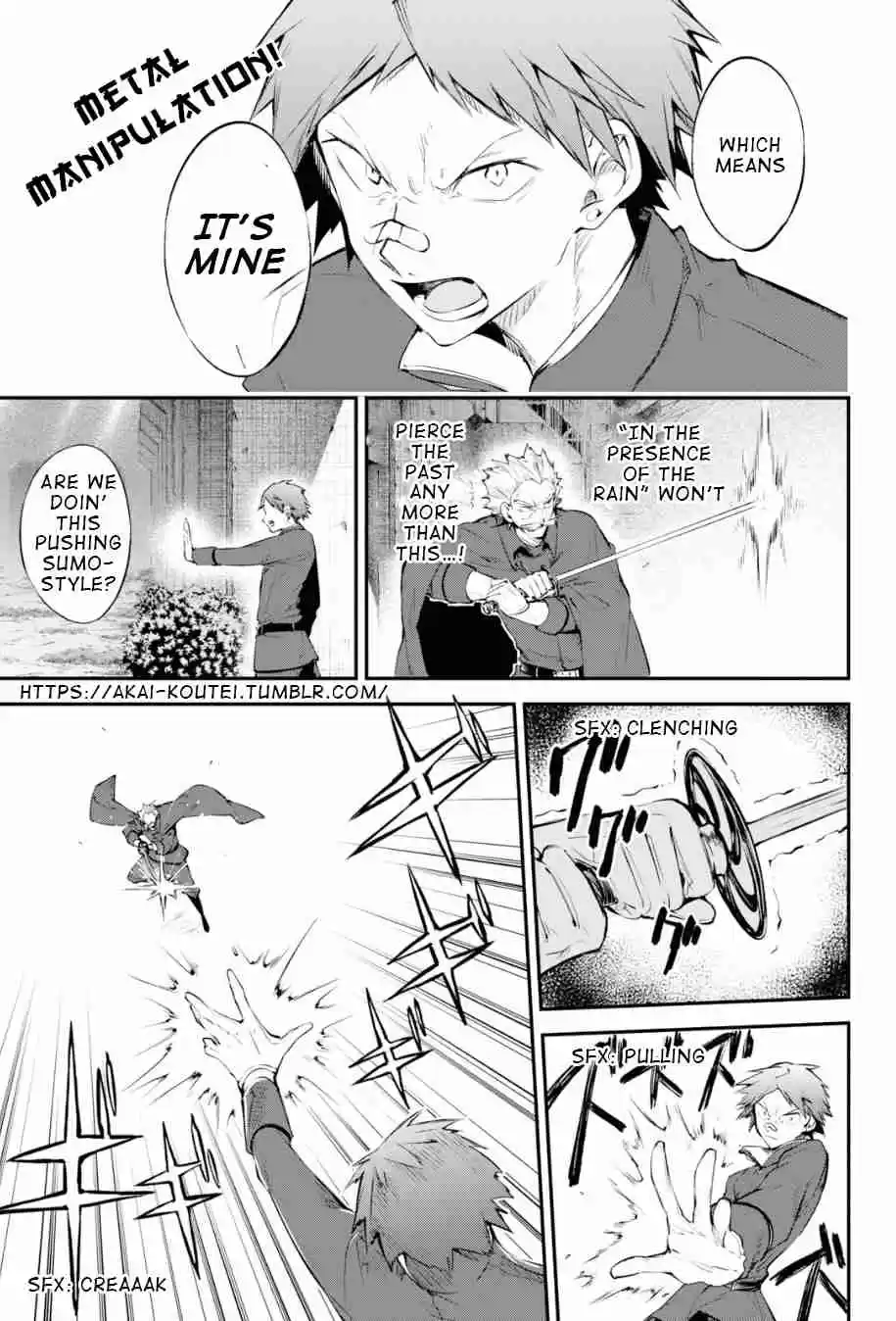 Bungo Stray Dogs Ch. 89.5 Hero War, Gang War, Final Part