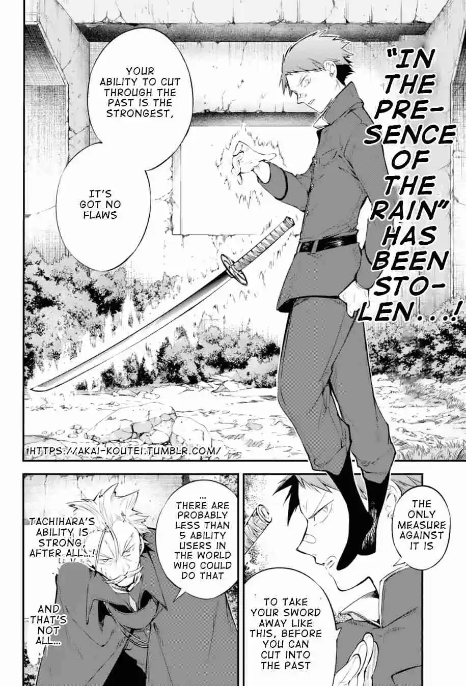 Bungo Stray Dogs Ch. 89.5 Hero War, Gang War, Final Part