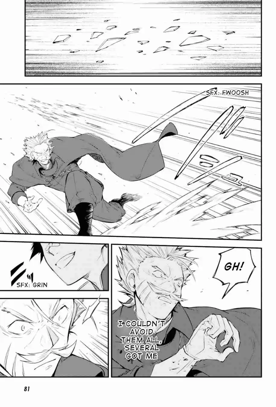 Bungo Stray Dogs Ch. 89.5 Hero War, Gang War, Final Part