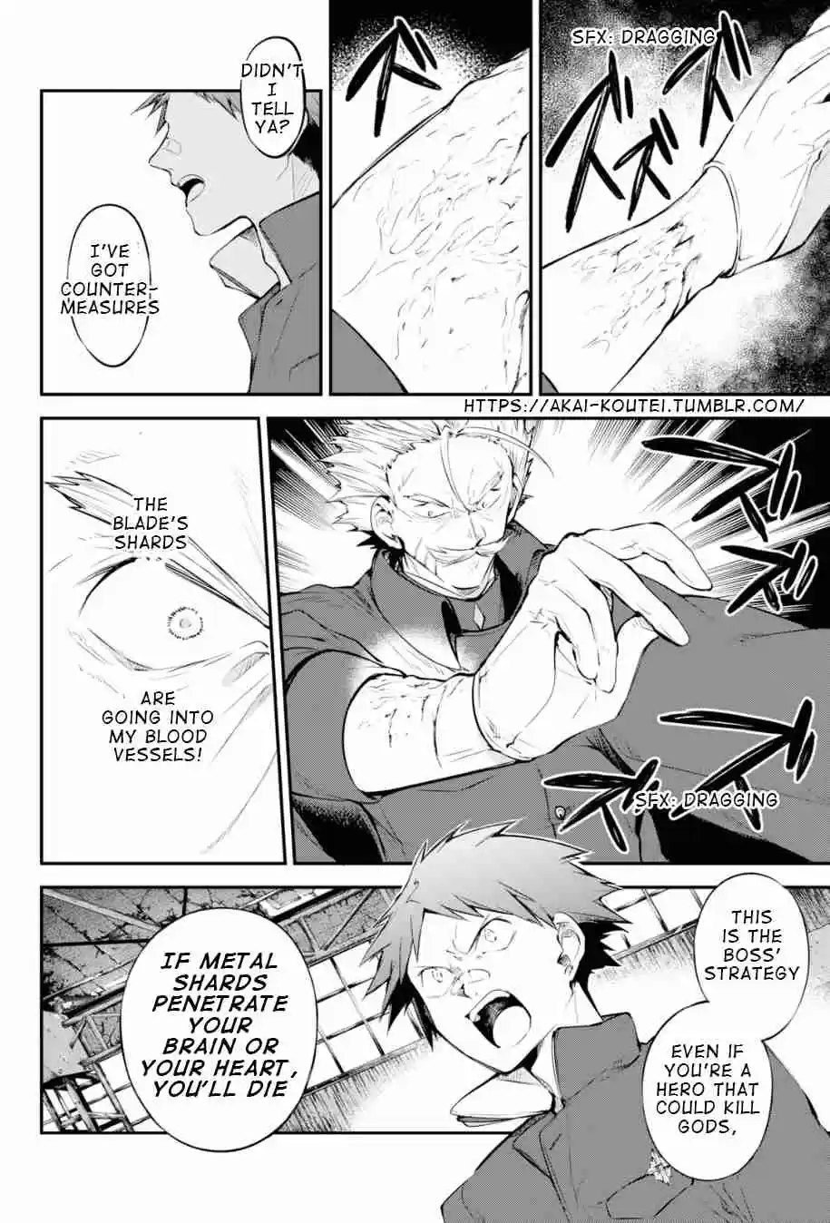 Bungo Stray Dogs Ch. 89.5 Hero War, Gang War, Final Part