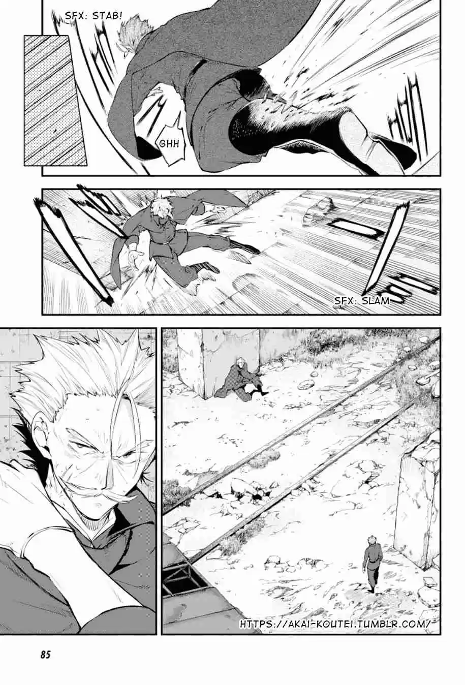 Bungo Stray Dogs Ch. 89.5 Hero War, Gang War, Final Part