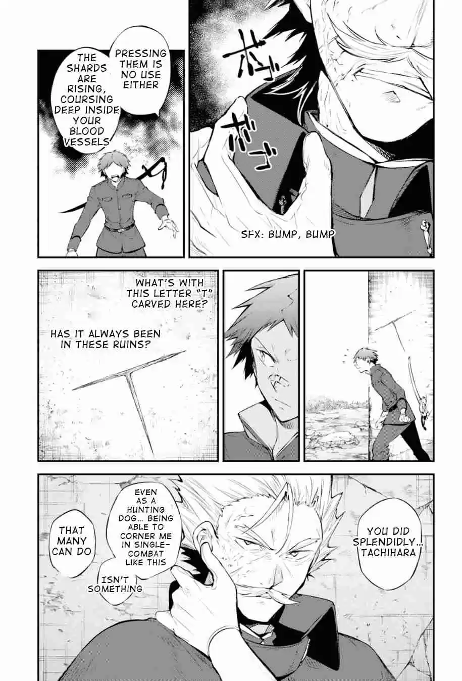 Bungo Stray Dogs Ch. 89.5 Hero War, Gang War, Final Part