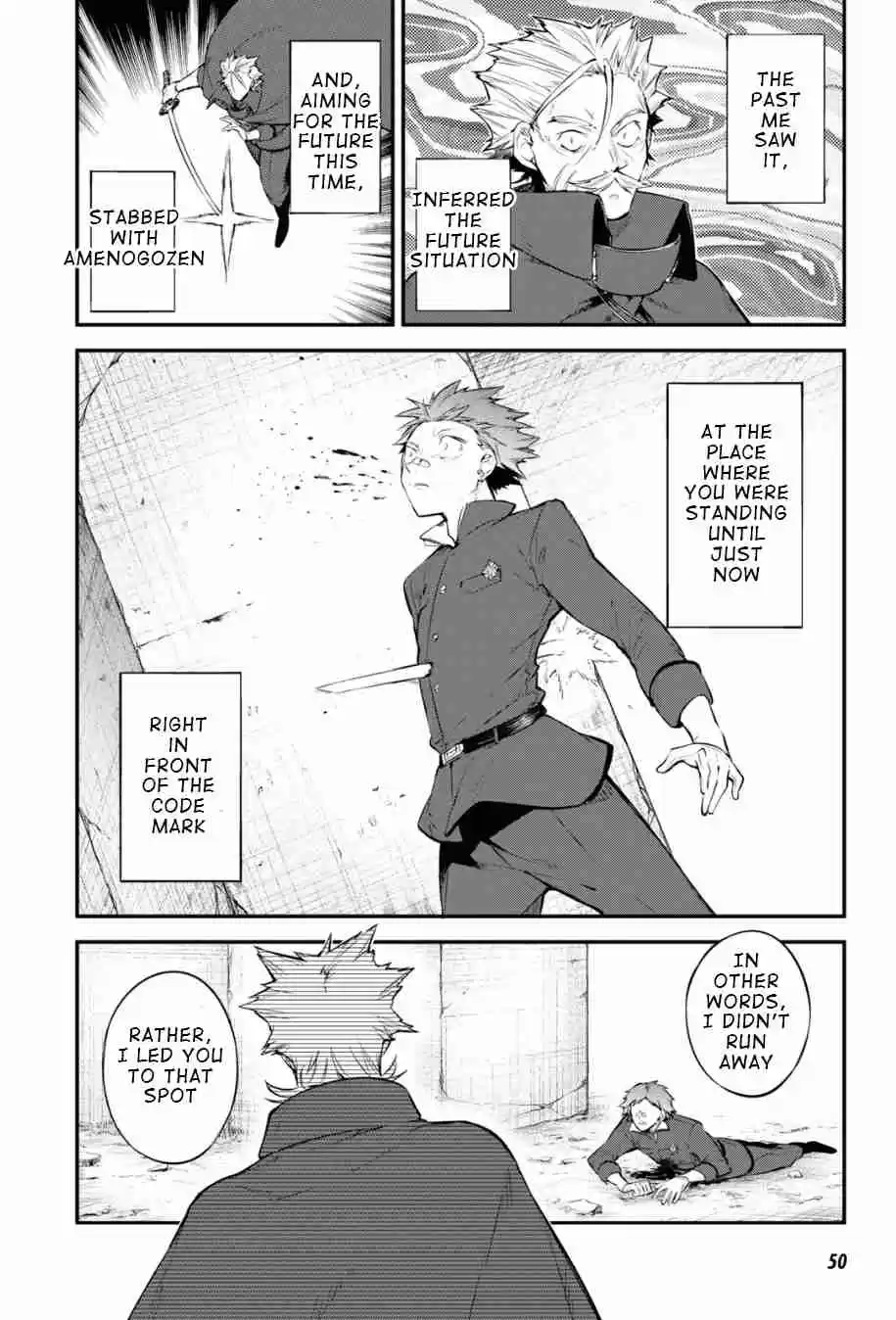 Bungo Stray Dogs Ch. 90 Hero War, Gang War, Final Part