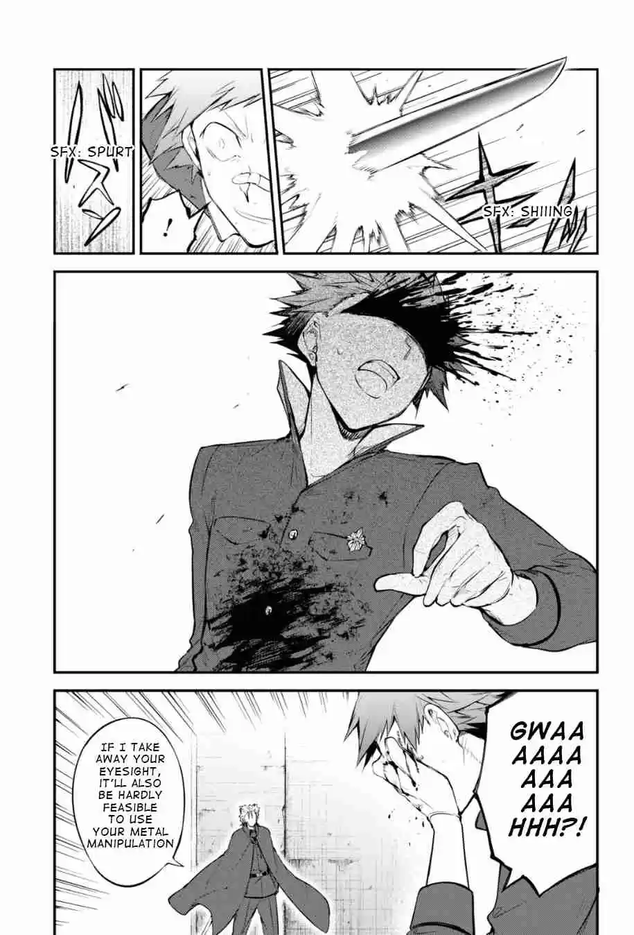 Bungo Stray Dogs Ch. 90 Hero War, Gang War, Final Part