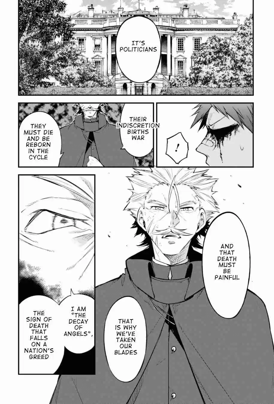 Bungo Stray Dogs Ch. 90 Hero War, Gang War, Final Part