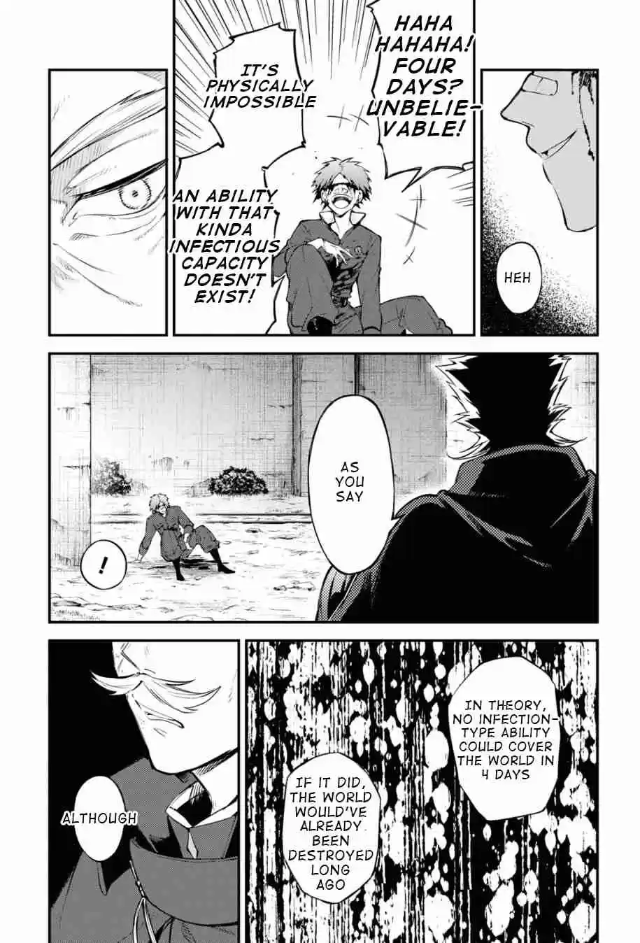 Bungo Stray Dogs Ch. 90 Hero War, Gang War, Final Part