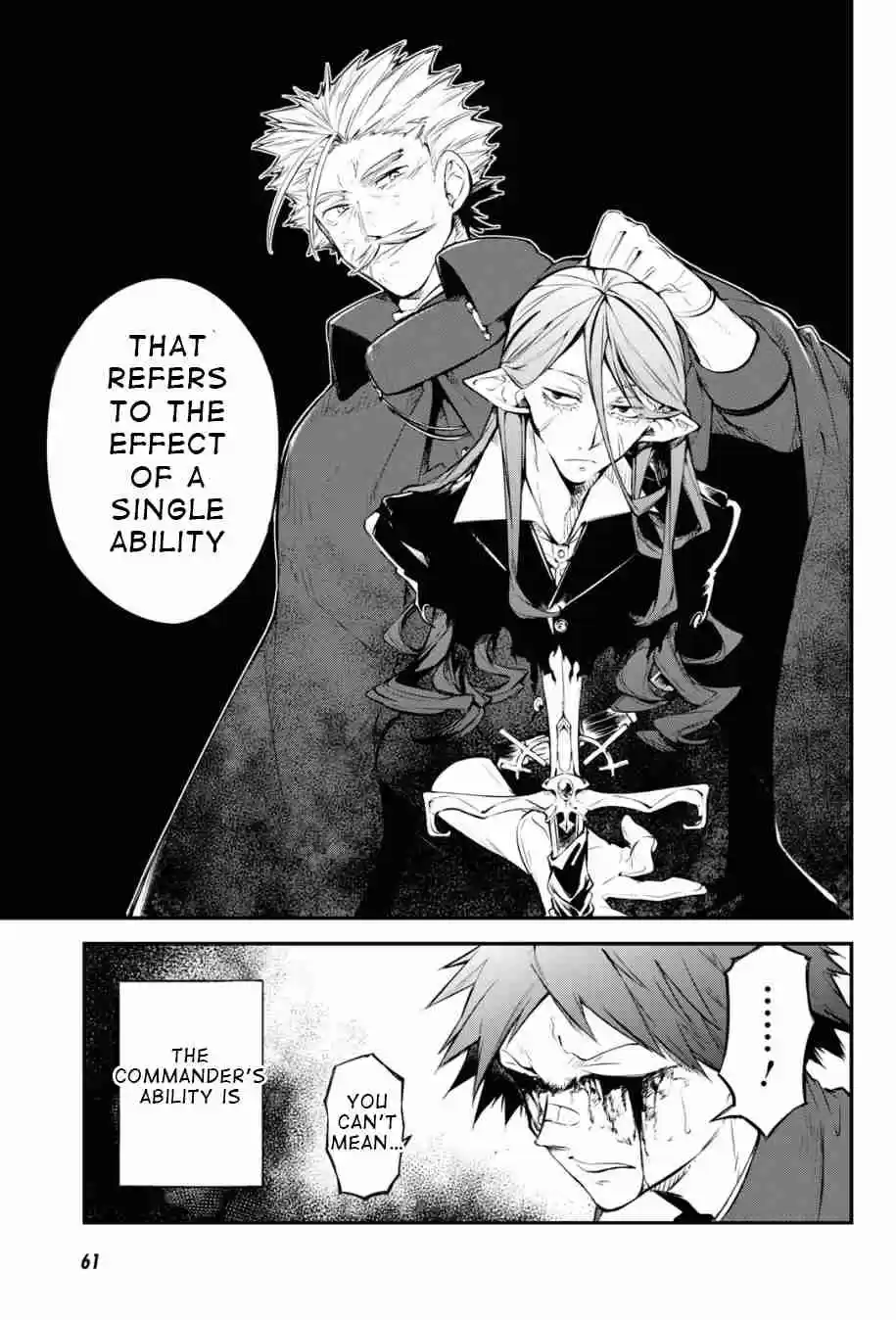 Bungo Stray Dogs Ch. 90 Hero War, Gang War, Final Part