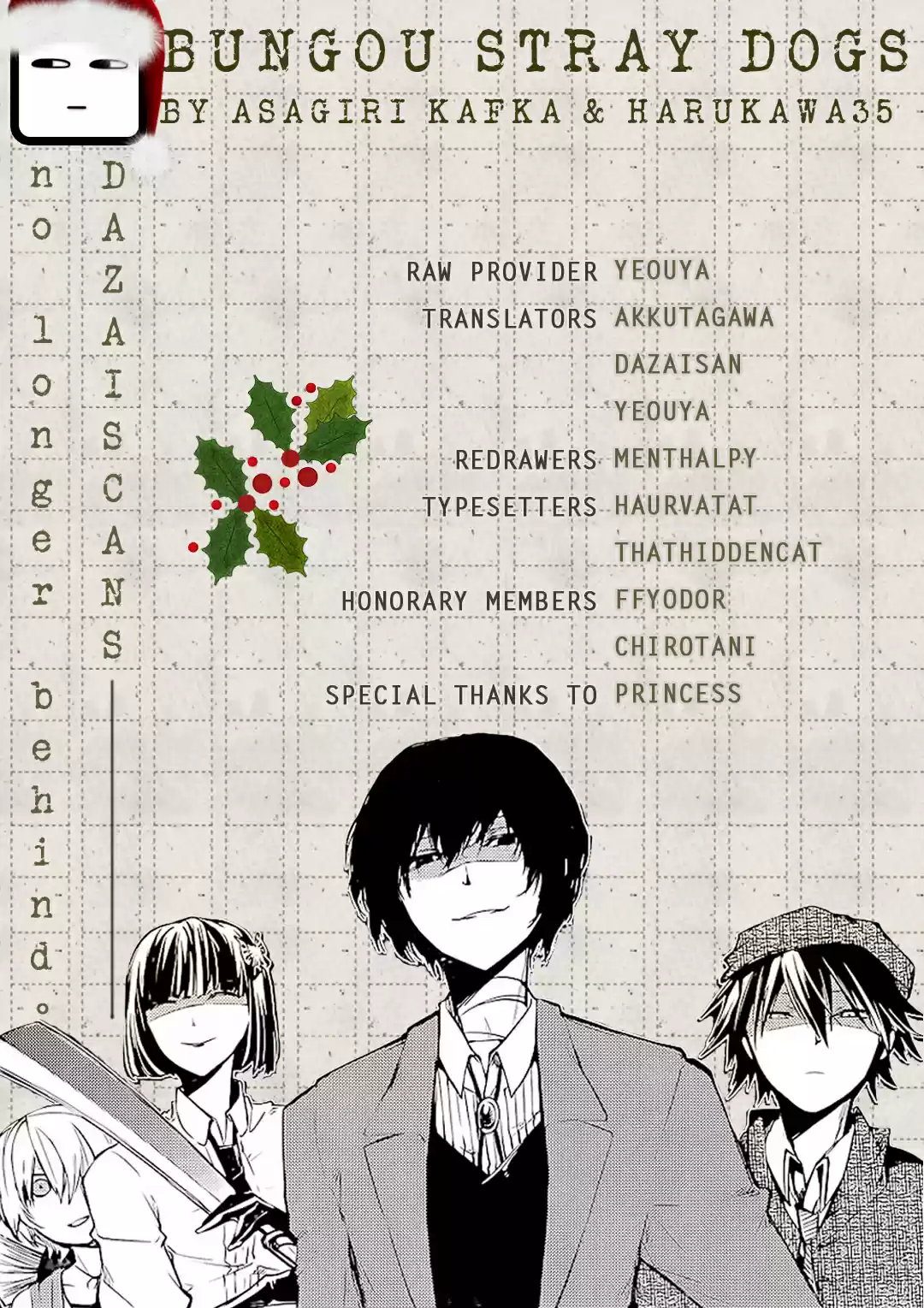 Bungo Stray Dogs Vol. 15 Ch. 58.5 Sunday Tragedy, Conclusion