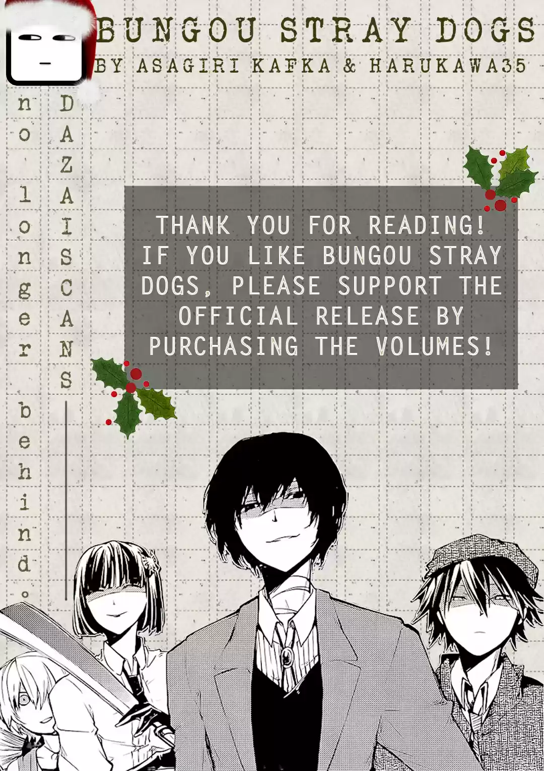 Bungo Stray Dogs Vol. 15 Ch. 58.5 Sunday Tragedy, Conclusion