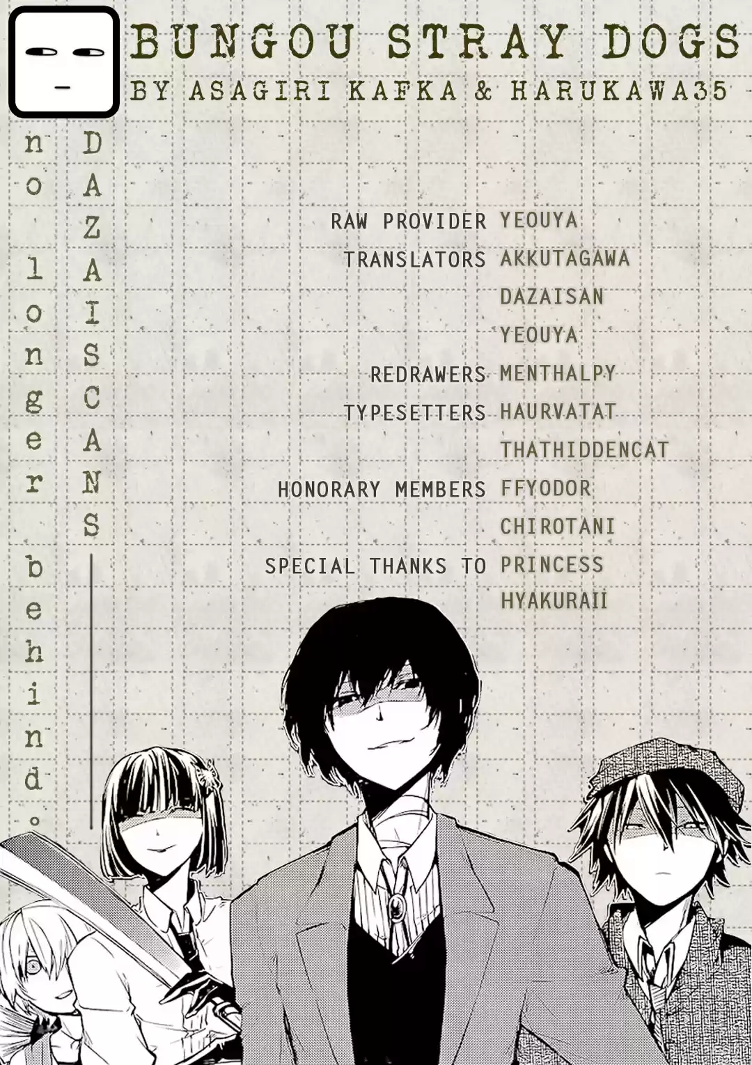 Bungo Stray Dogs Vol. 15 Ch. 64 You and I Are Children of Sin