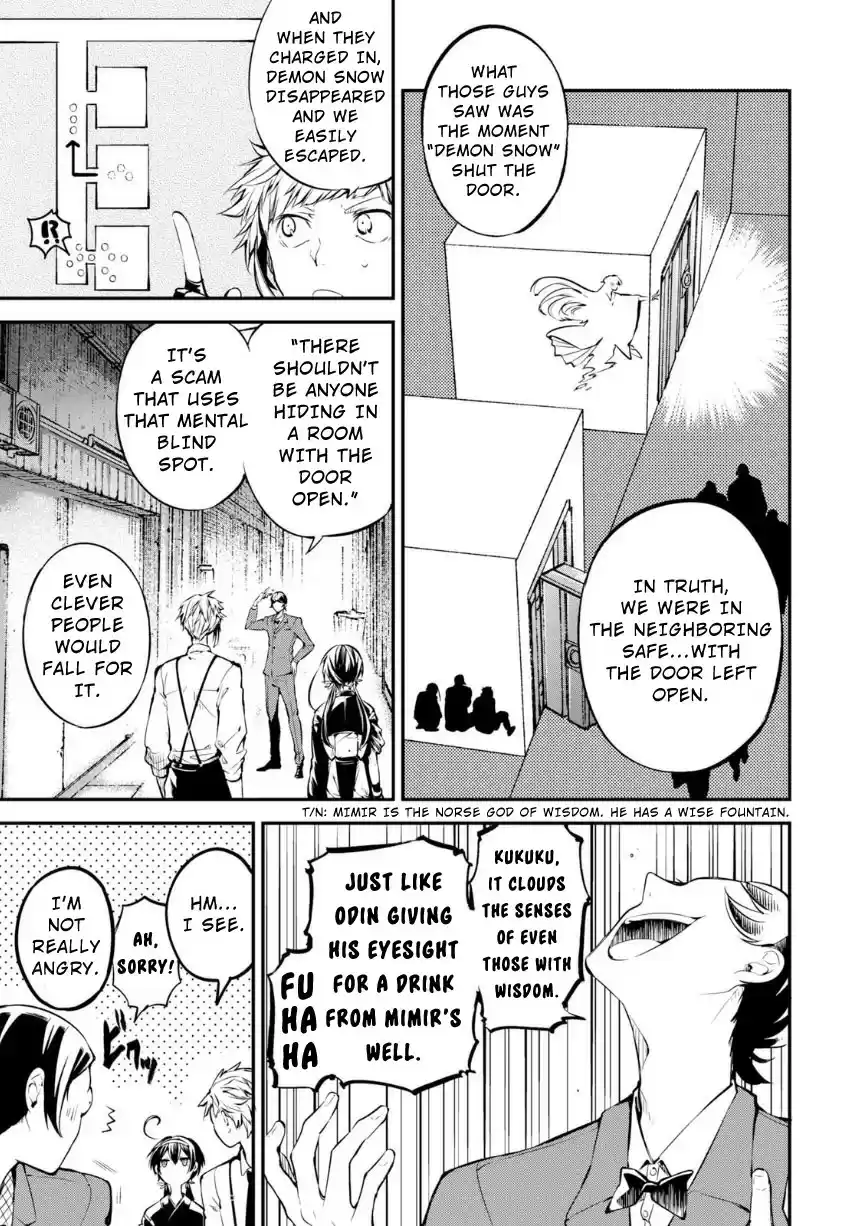 Bungo Stray Dogs Vol. 17 Ch. 70 Record of a Jailbreak, Conclusion