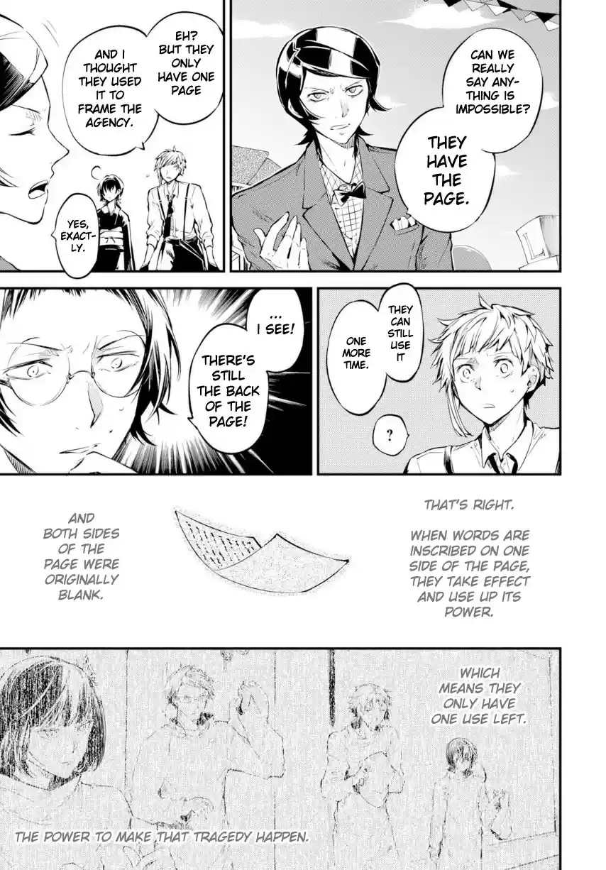 Bungo Stray Dogs Vol. 17 Ch. 70 Record of a Jailbreak, Conclusion